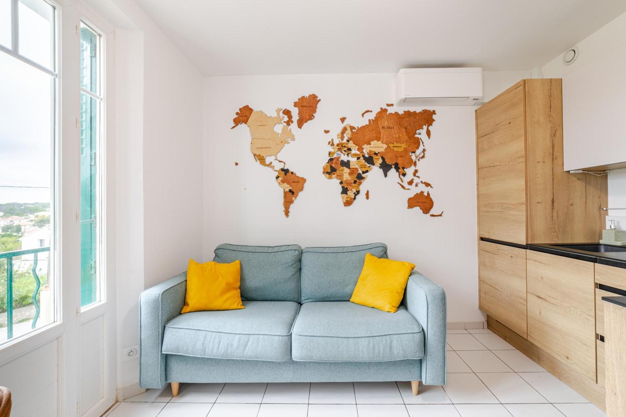 Cocon Comfortable Vue Mer, Clim Et Parking Sanary-sur-Mer Luaran gambar